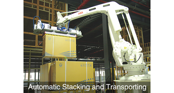 Automatic Stacking and Transporting